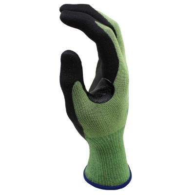 MCR Greenknight CT1081NM Cut-Resistant Palm-Coated Recycled Polyester Gloves